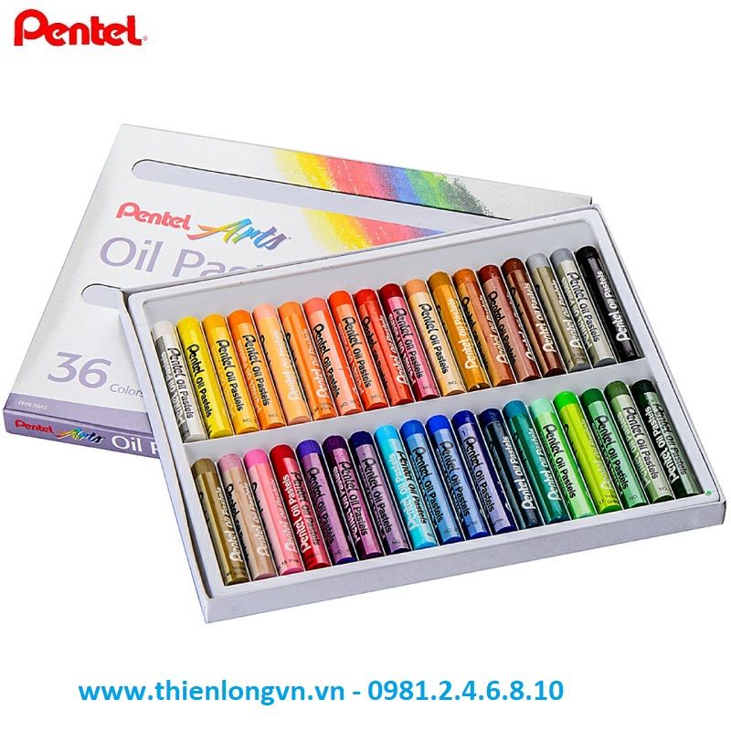 Sáp dầu Pentel PHN - 36 màu