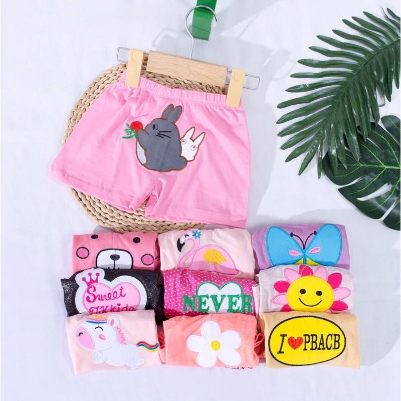 Quần đùi cho bé trai gái chất cotton
