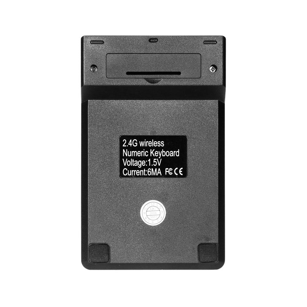 Bàn phím số 2.4G USB 18 Phím Mini không dây Thay thế cho máy tính xách tay iMac / MacBook / MacBook Air / Pro