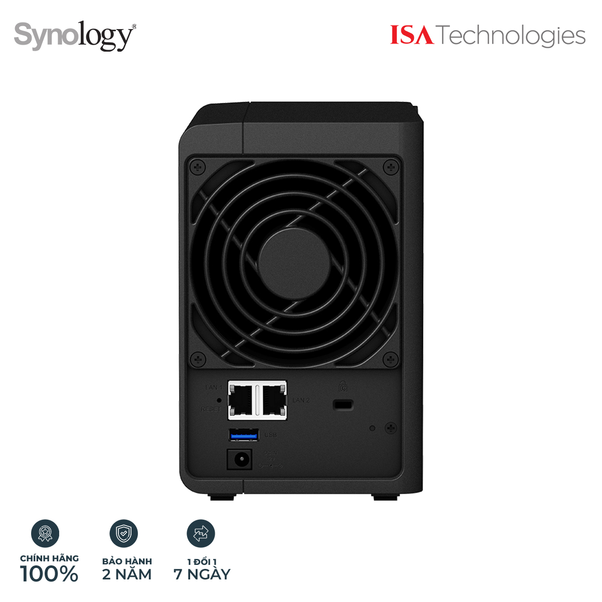 Thiết Bị Lưu Trữ Nas Synology DS220+ Hàng Chính Hãng