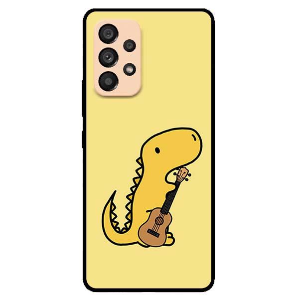 Ốp lưng dành cho Samsung Galaxy A23 / A33 5G / A53 5G / A73 5G - Khủng Long Vàng Đàn Ca