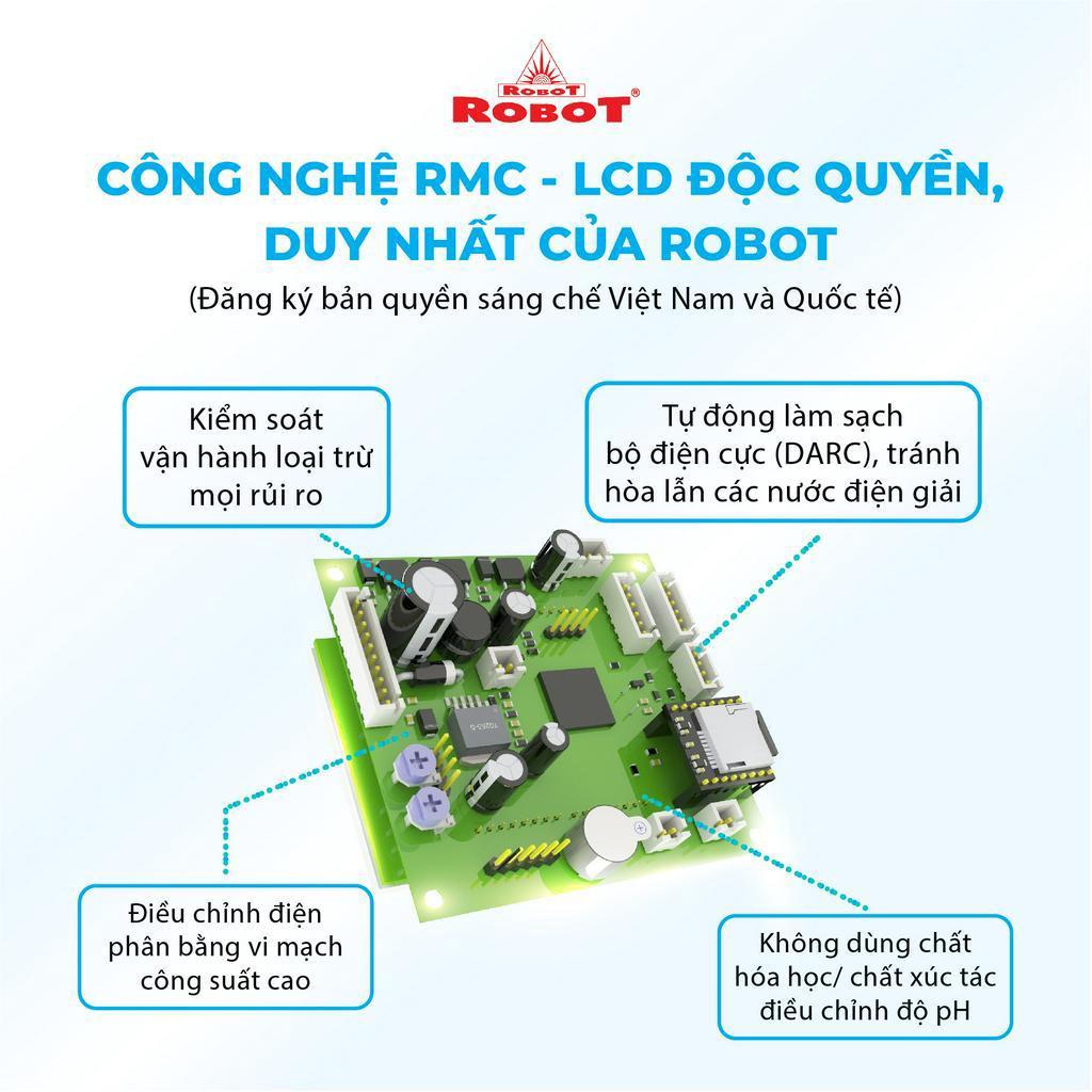 Máy Lọc Nước Điện Giải Ion Kiềm ROBOT IonPrince 1111 - Hàng Chính Hãng