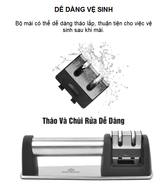 DỤNG CỤ MÀI DAO 2 KHE BENCHUSCH