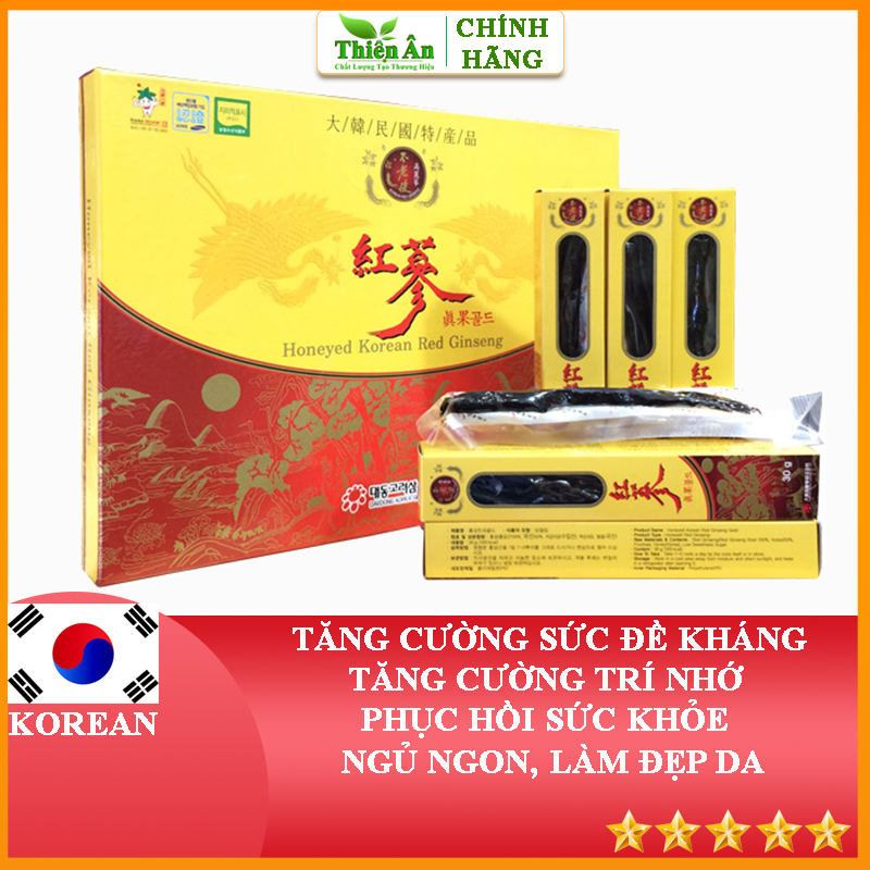 Hồng Sâm Củ Tẩm Mật Ong 300g Deadong