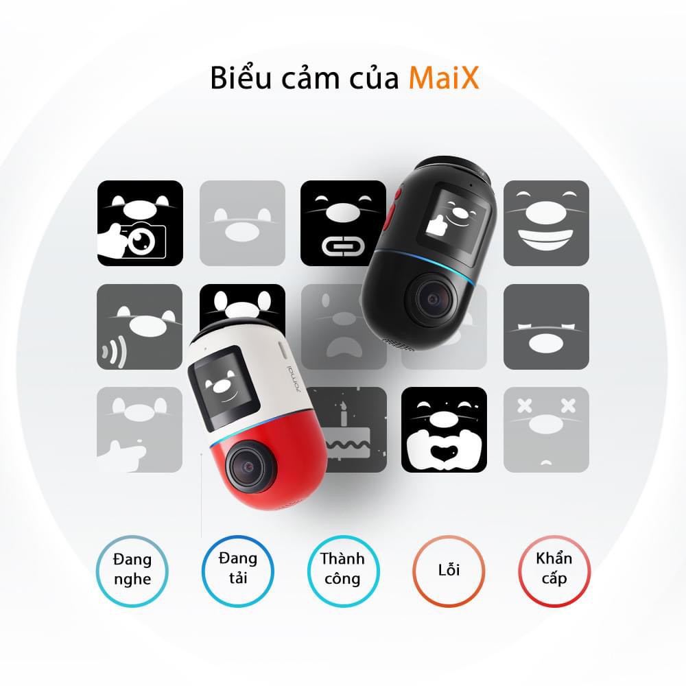 Camera hành trình ô tô Sothing 70mai Omni X200 giám sát từ xa, xoay 360- Hàng chính hãng