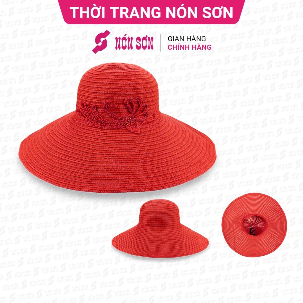 Mũ vành thời trang NÓN SƠN chính hãng XH001-68-ĐO1