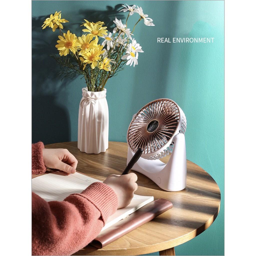 Quạt Mini 3 Cánh Để Bàn SIÊU MÁT VỚI 3 TỐC ĐỘ GIÓ SUPER GOLDEN - AsiaMart