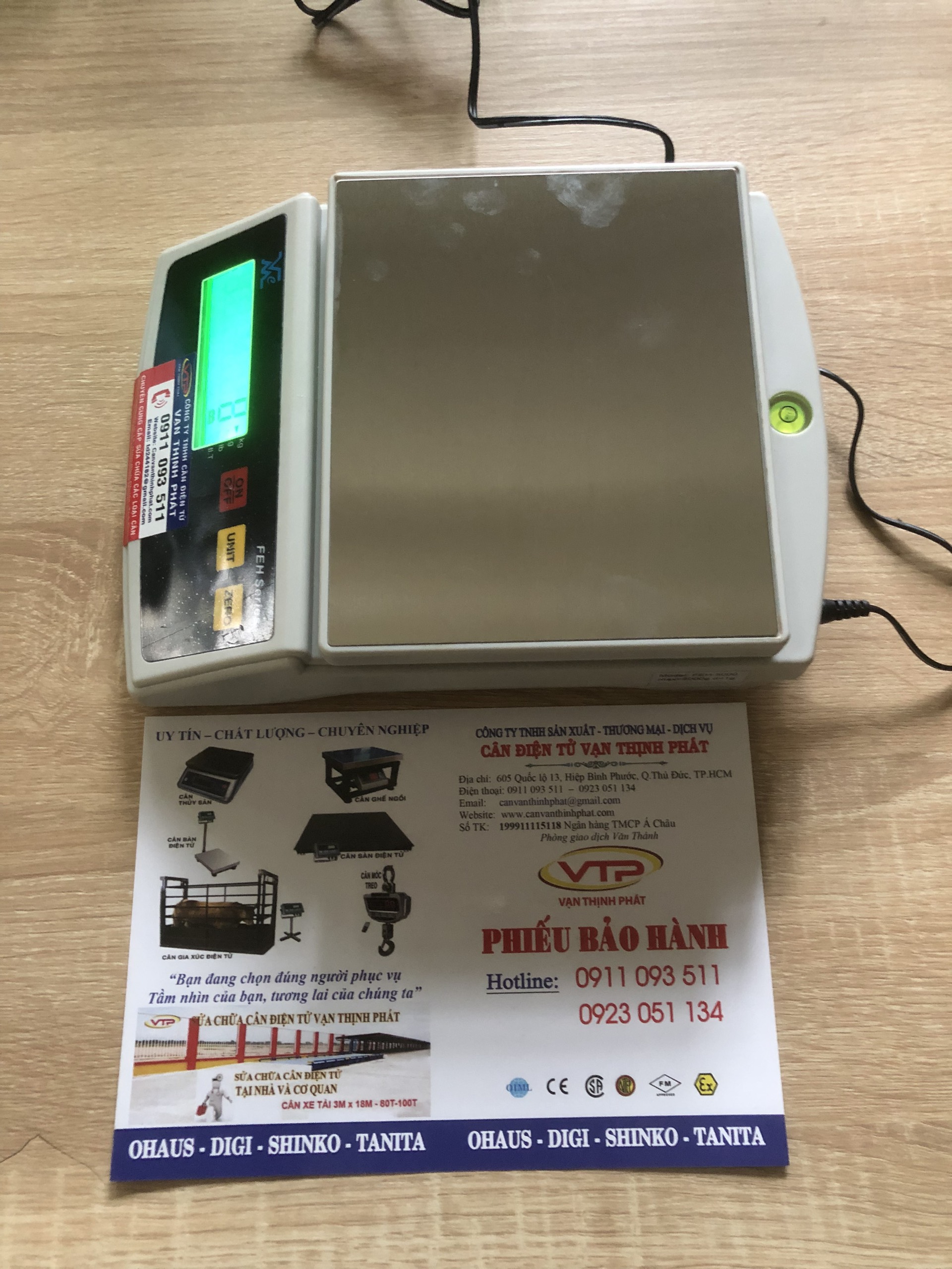 Cân Điện Tử FEH VMC 5 kg