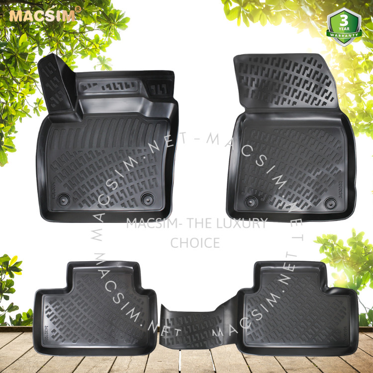 Thảm lót sàn ô tô nhựa TPU Silicon Volvo xc-40 2018+ Nhãn hiệu Macsim