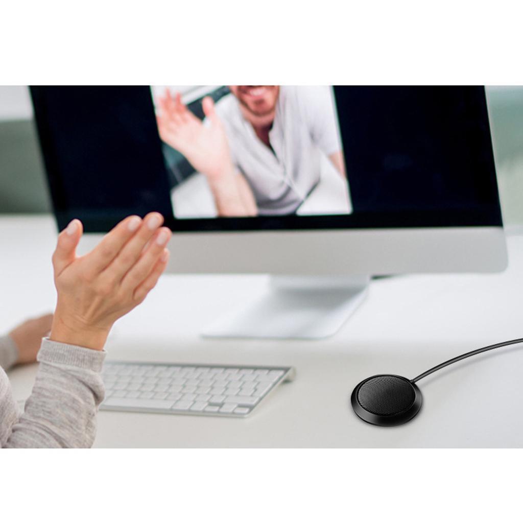 Multi-Purpose USB Microphone Omnidirectional Condenser Conference Microphone