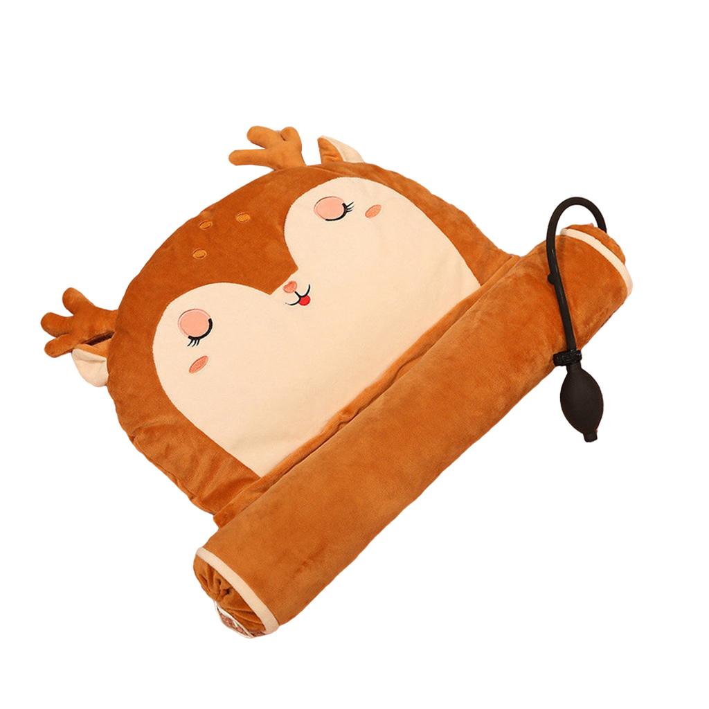 Neck Pillow Support Brace  Pillow  Inflatable for Travel