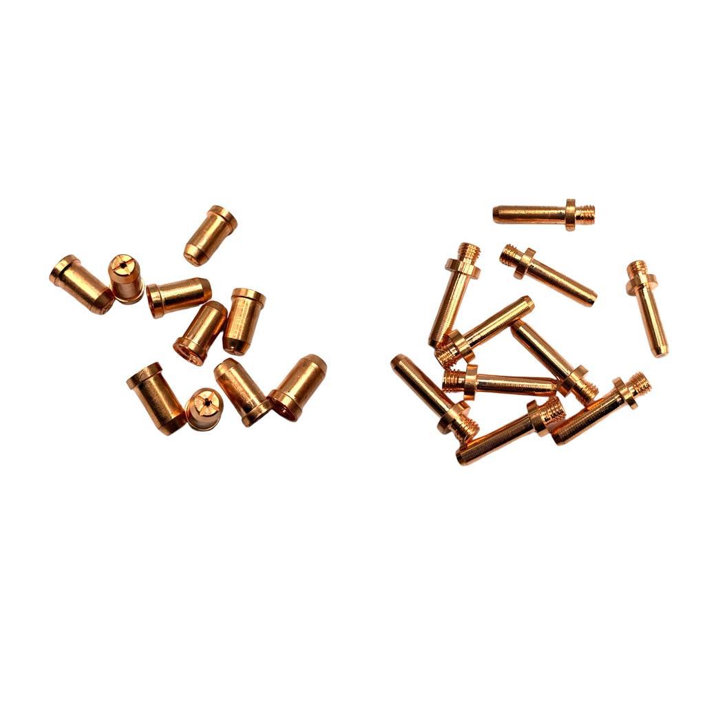 10x Plasma Cutting Nozzle For Plasma Consumables