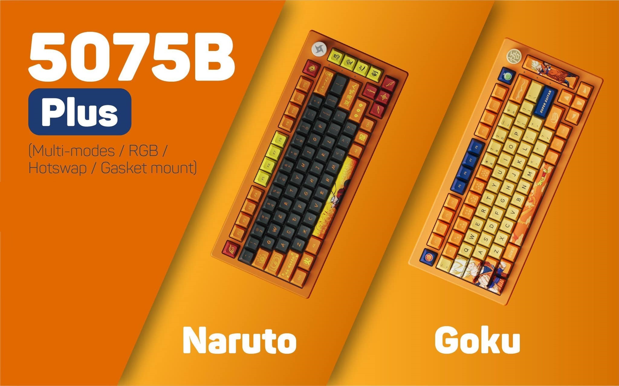 Bàn phím AKKO 5075B Plus Naruto