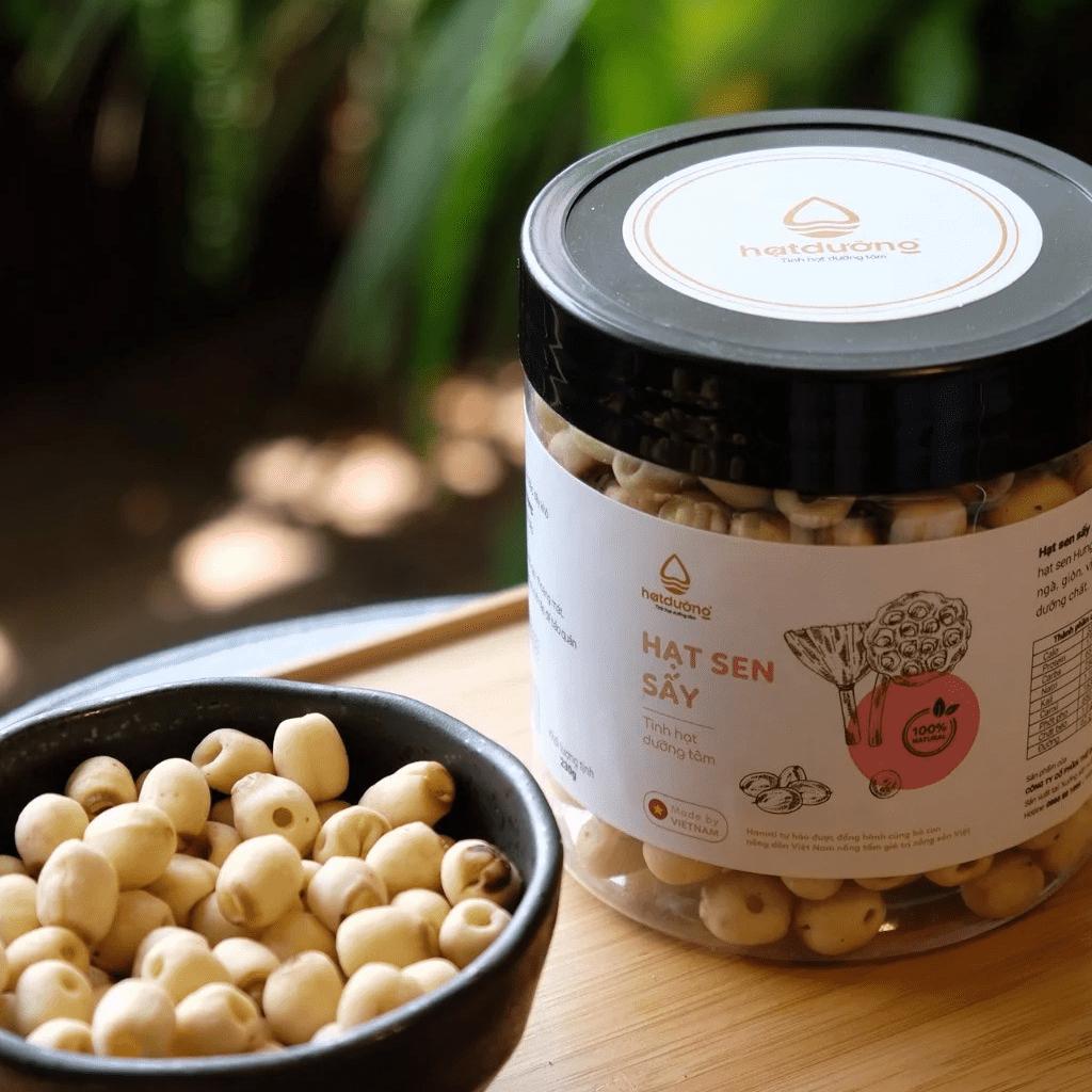 Hạt sen sấy Hanuti 230gr