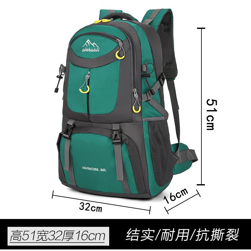 Phong cách mới nhất túi du lịch sức chứa lớn túi leo núi ngoài trời dành cho nam ba lô bán thời gian túi hành lý túi du lịch nữ túi đeo vai quá khổ