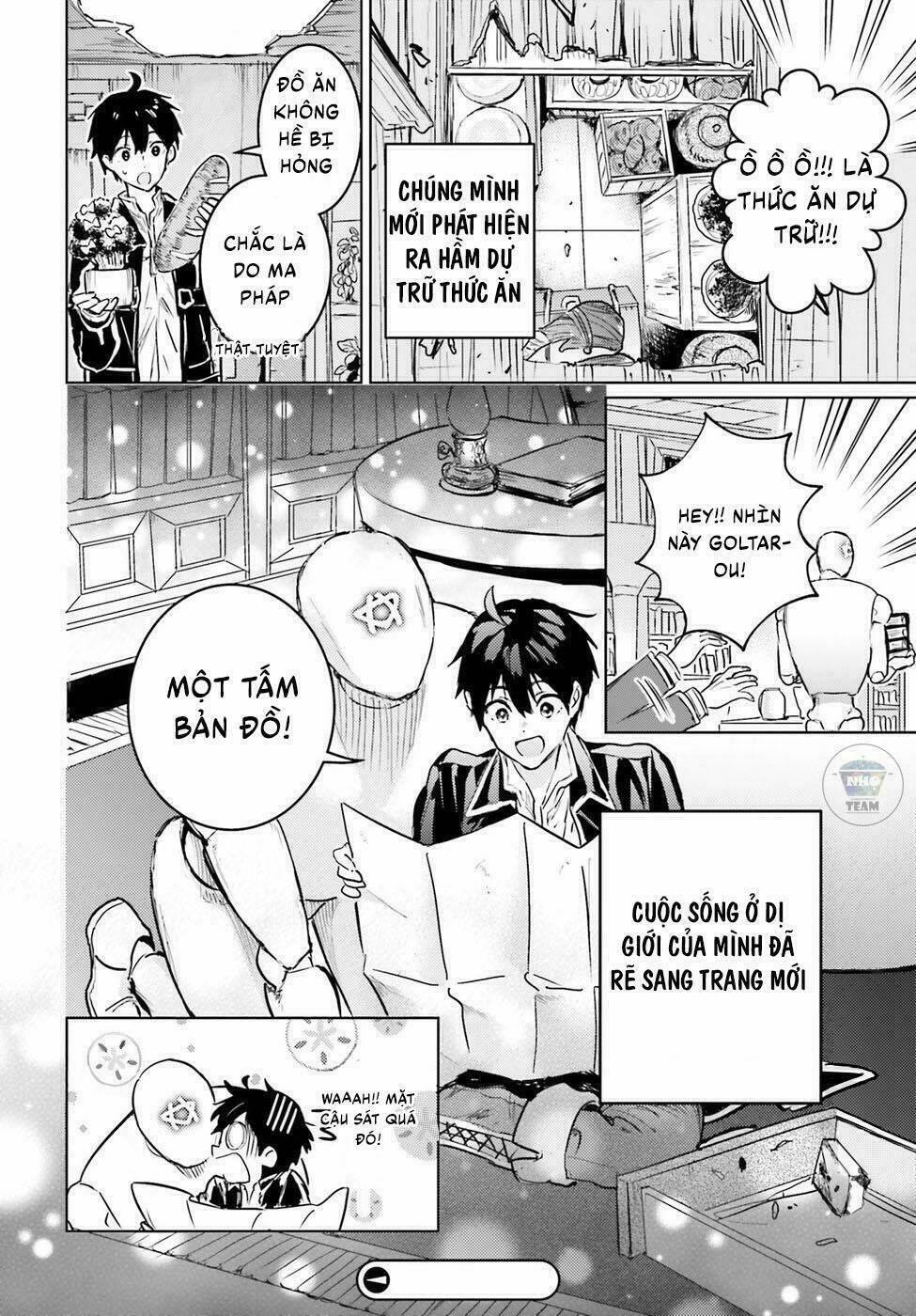 the sorcerer king of destruction and the golem of the barbarian queen chapter 3.2 6