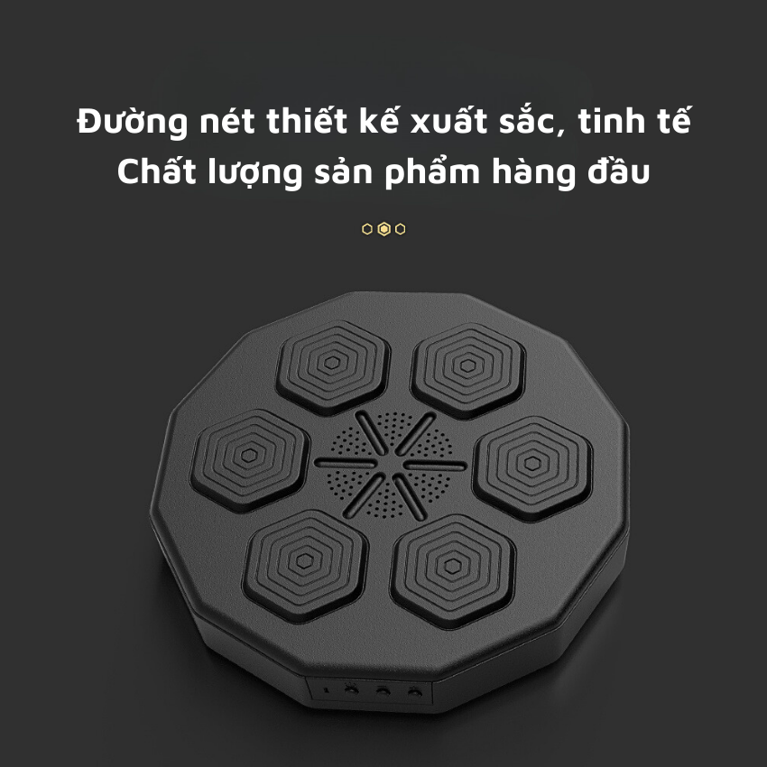 Máy chơi Boxing Theo Nhạc Gắn Tường Thông Minh, Thiết Bị Tập Đấm Bốc Fitness Có Kết Nối Bluetooth phù hợp cho mọi lứa tuổi