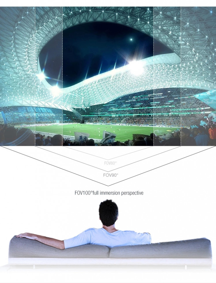 Tai nghe VR VRecec SC-G06E Box Thực tế ảo Kính VR 3D có tai nghe cho điện thoại di động Tai nghe VR VRecec SC-G06E Box Thực tế ảo Kính VR 3D có tai nghe cho điện thoại di động