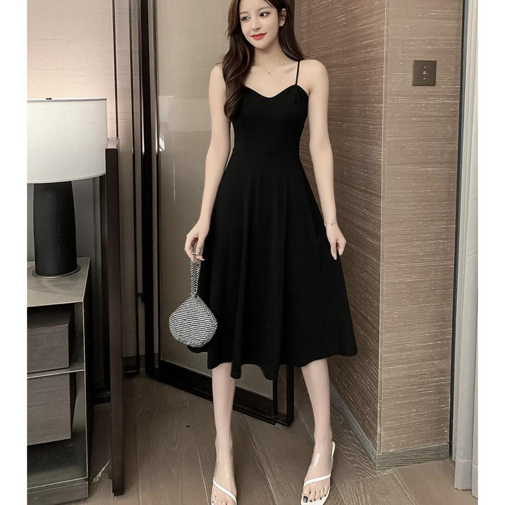 Váy 2 dây xòe cao cấp
