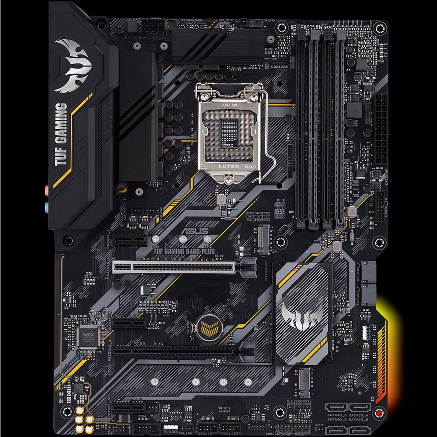 Bo Mạch Chủ Mainboard ASUS TUF GAMING B460-PLUS - Hàng Chính Hãng