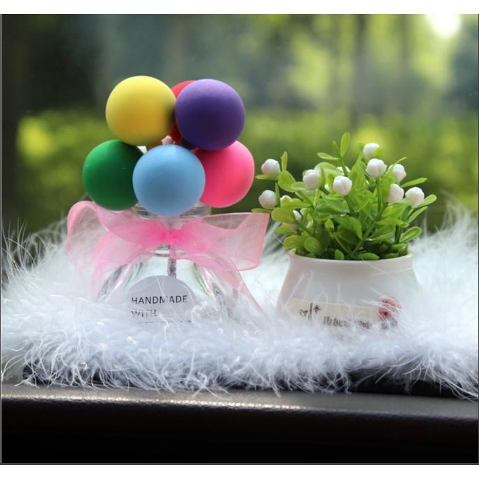 Set bình bông/ bình bóng trang trí taplo ô tô- Hoàng Đông shop