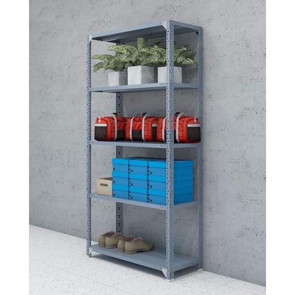 Kệ sắt 5 tầng Rộng 60cm X Dài 1m X Cao 2m ,kệ sắt kho hàng ,kệ để hàng hóa