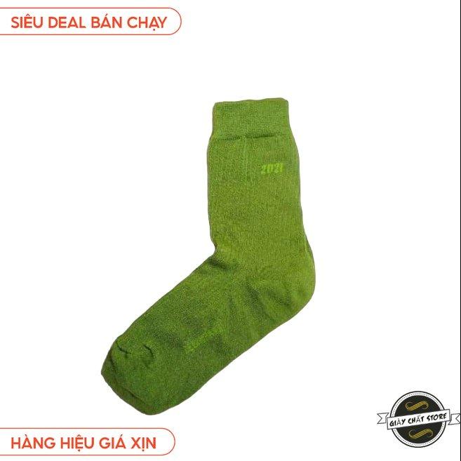 Tất chân nam cổ cao bắp chân - Chất liệu cotton thoáng mát - thấm hút mồ hôi- chống hôi chân MÃ SQ1