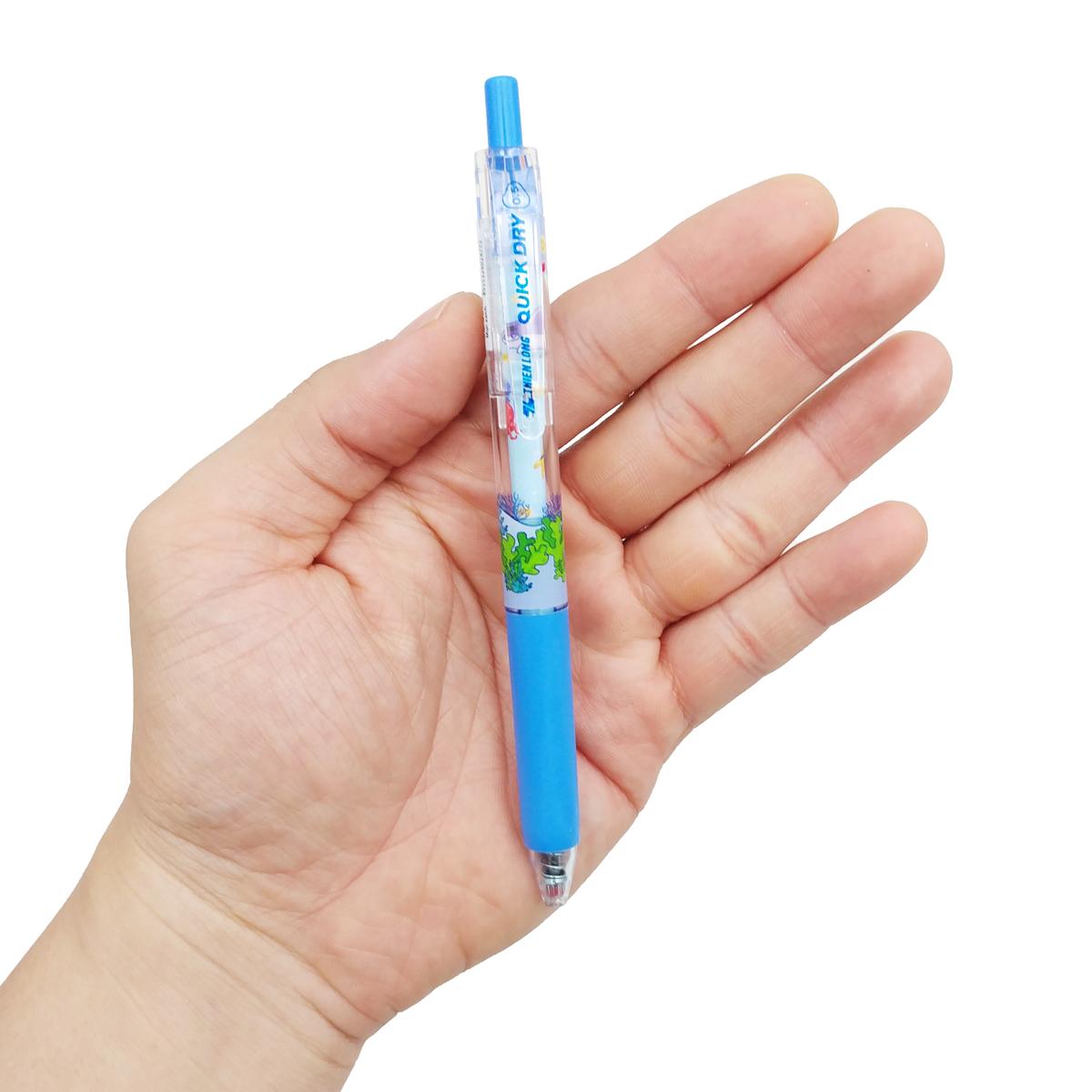 Bút Gel Quick Dry 0.5 mm - Thiên Long GEL-057 - Mực Xanh