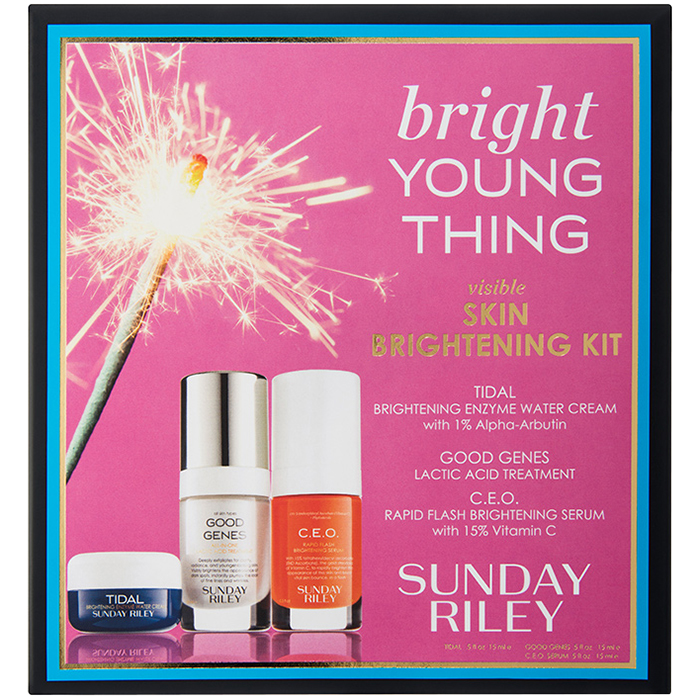 Bộ Sản Phẩm Trắng Da Sunday Riley Skin Brightening Kit