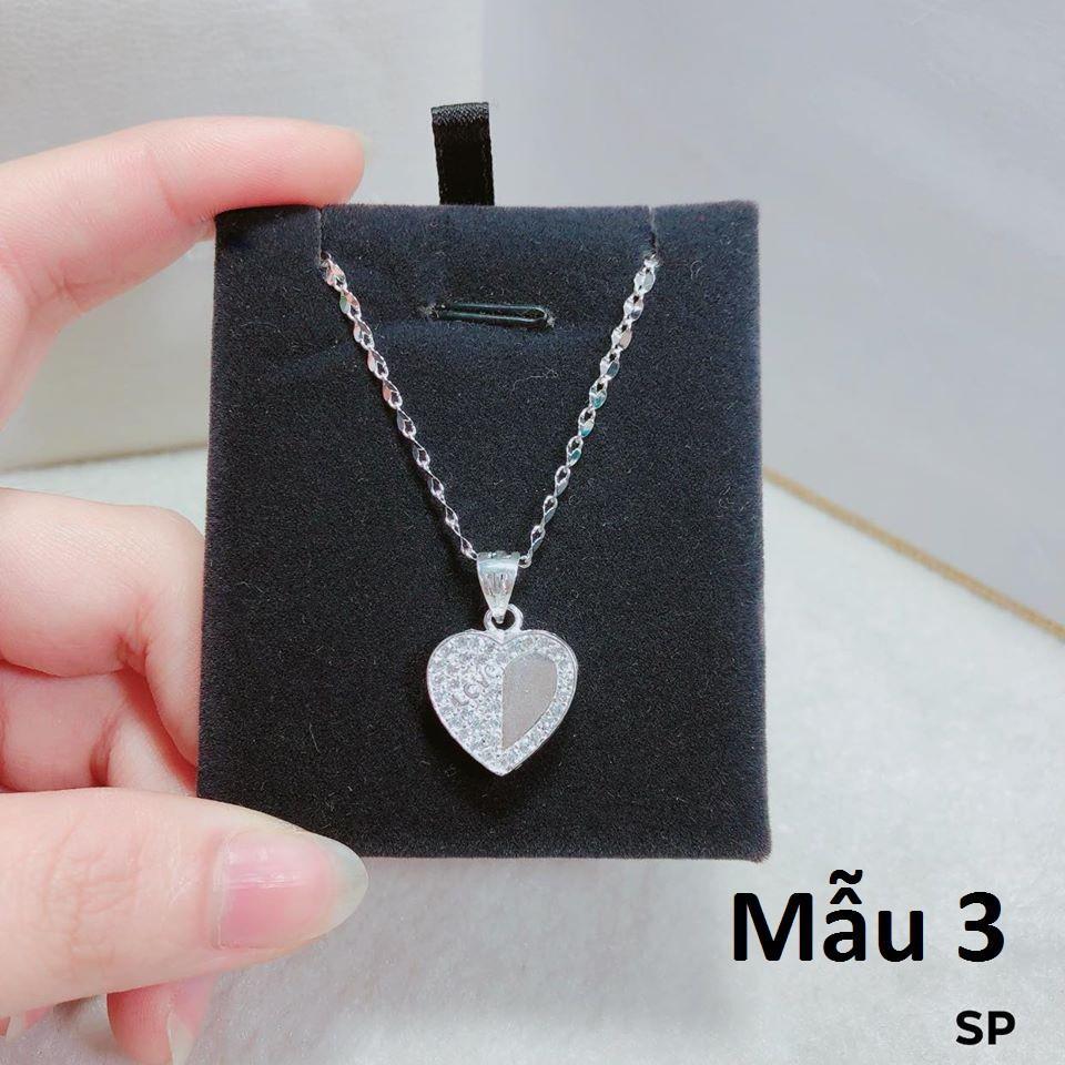 Dây chuyền bạc liền mặt các mẫu MS96