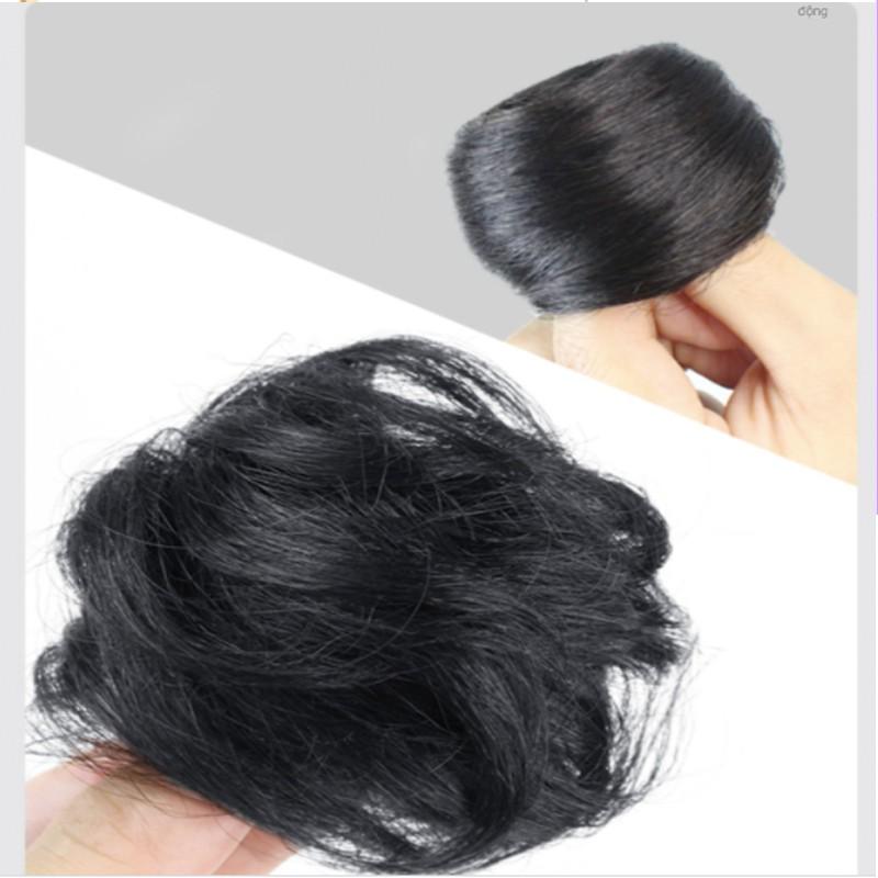 Búi tóc giả cột rối mini trời trang trẻ trung tự nhiên