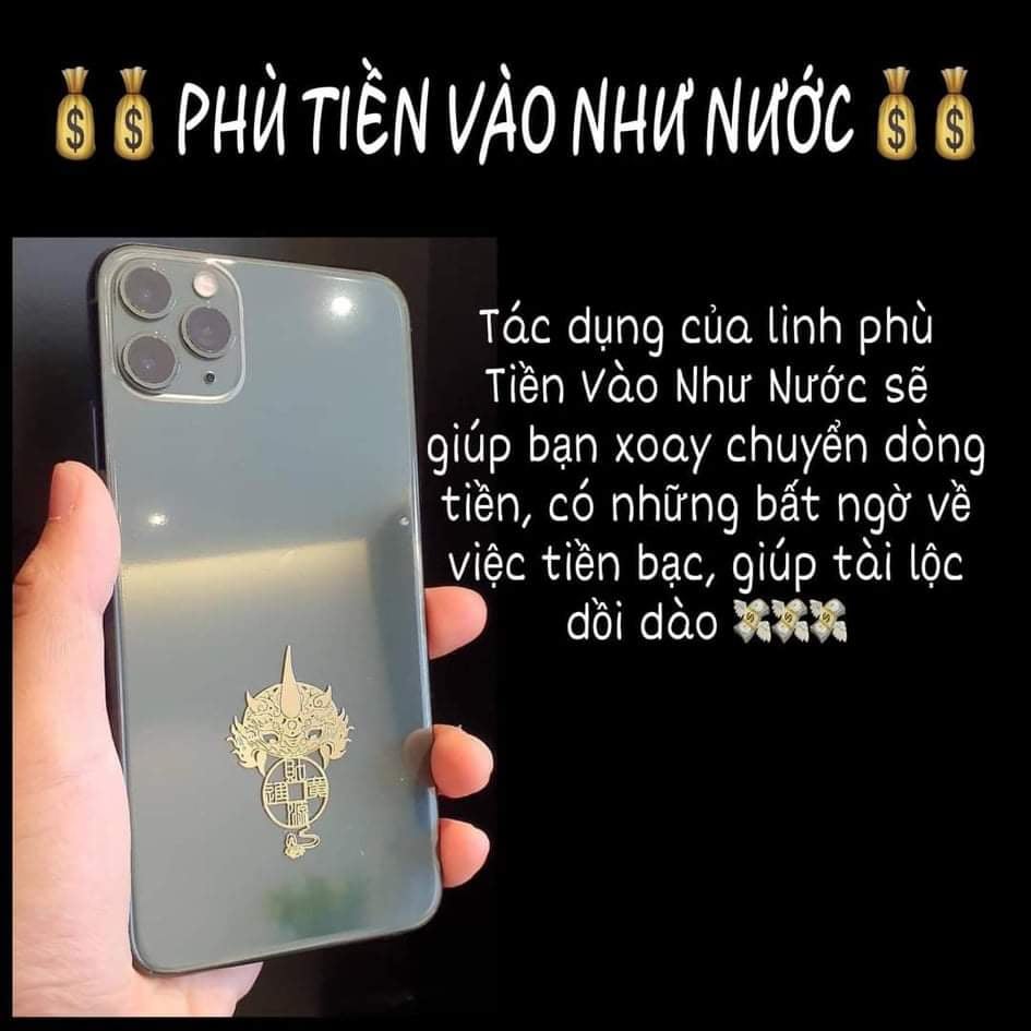 Linh phù TIỀN VÀO NHƯ NƯỚC