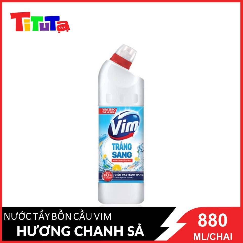 Tẩy rửa bồn cầu VIM chanh sả 880ml (chai) - [8934868161455]