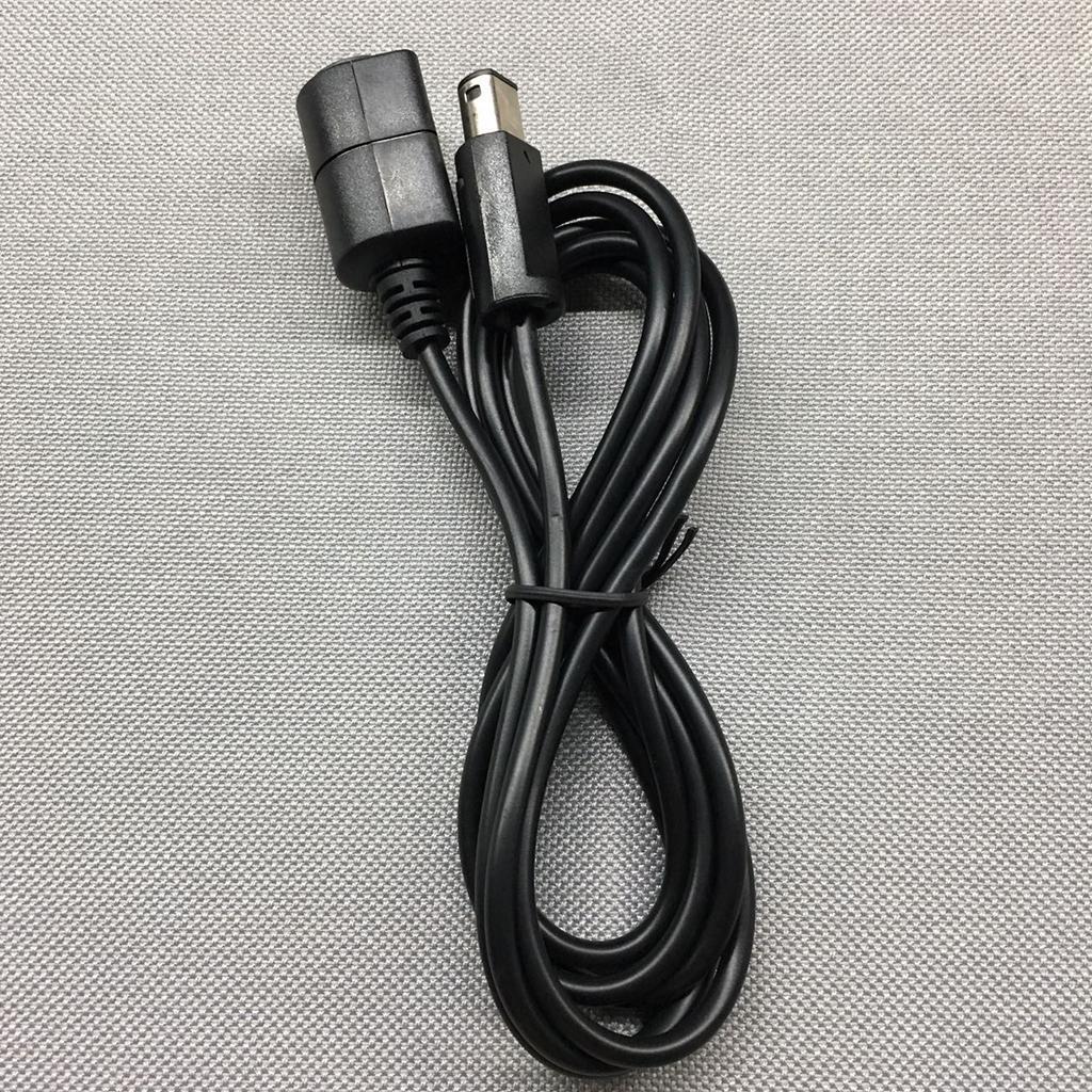 1.8m Controller Extension Cable Cord for Nintendo GameCube NGC Controllers - Black