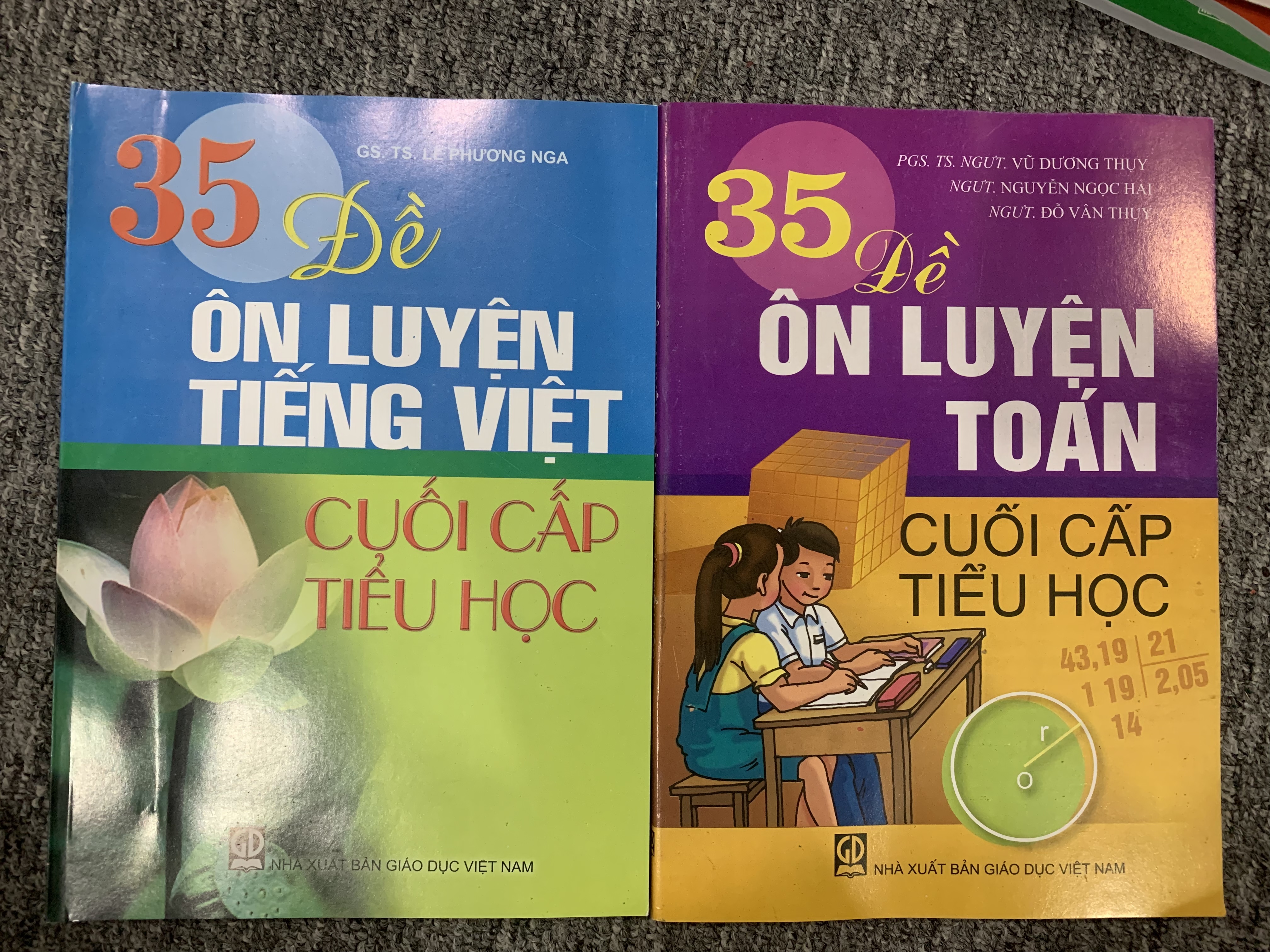 Combo 35 đề ôn luyện toán tiếng việt cuối cấp tiểu học