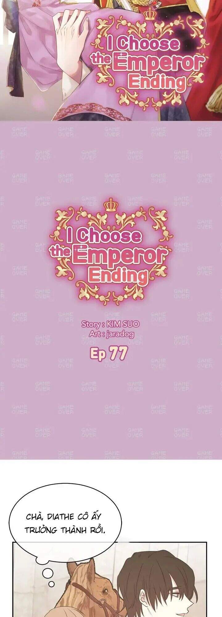 tôi sẽ đi đến cùng với hoàng đế chapter 77 4