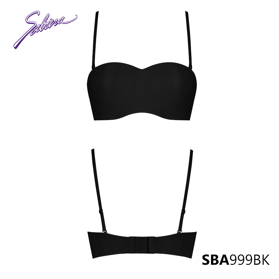 Áo Lót Cúp Ngang Mút Dày Siêu Nâng Ngực Màu Trơn Kèm Dây Trong Doomm Body Bra By Sabina SBA999