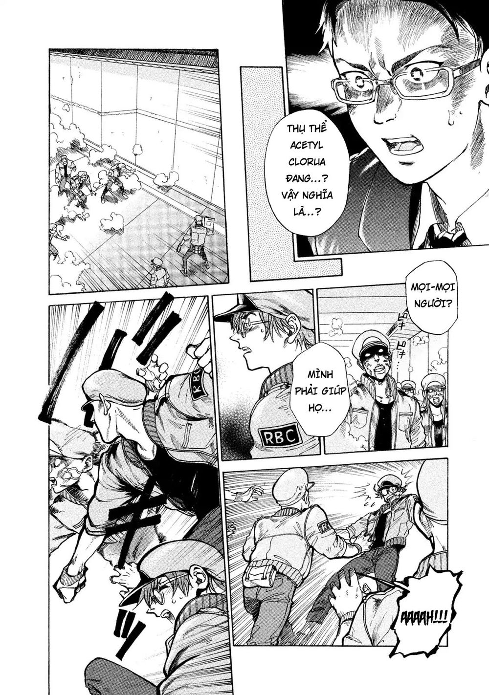 biệt đội tế bào black - hataraku saibou black chapter 1.1 19