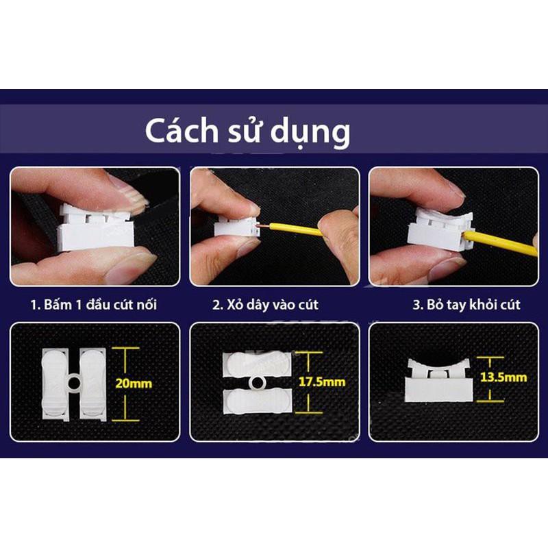 100 CHIẾC CÚT NỐI DÂY ĐIỆN CH-2