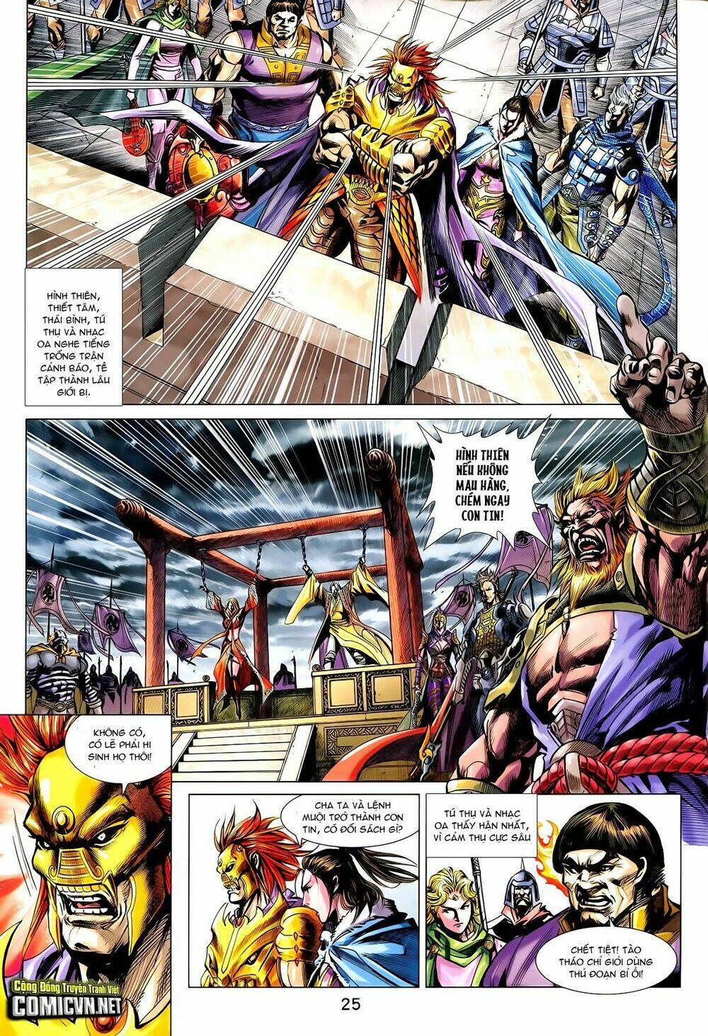 thần binh vấn thiên chapter 30 23