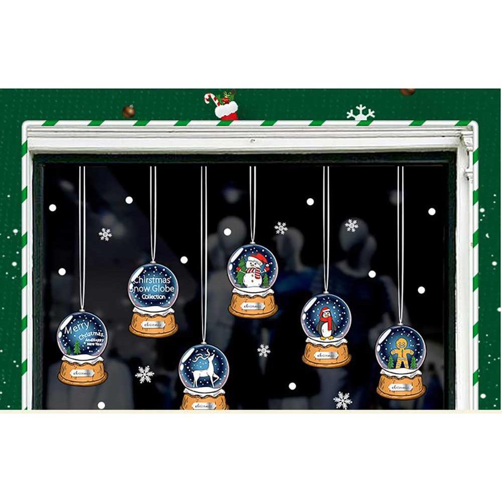 DECAL TRANG TRÍ NOEL 2 MẶT 2021 SỐ 14