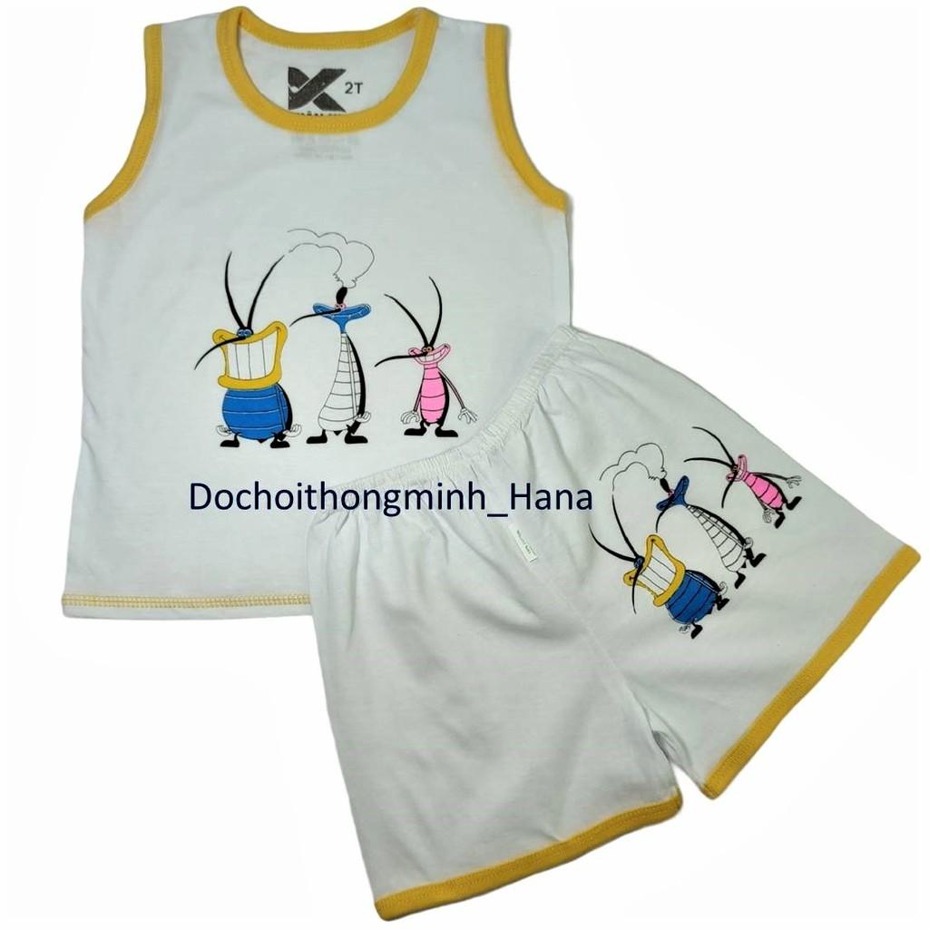 Đồ bộ trẻ em GIÁ XƯỞNG HCM - 100%Cotton Chất vải thoáng mát,thấm hút mồ hôi tốt,họa tiết màu sắc đẹp.XK-SN