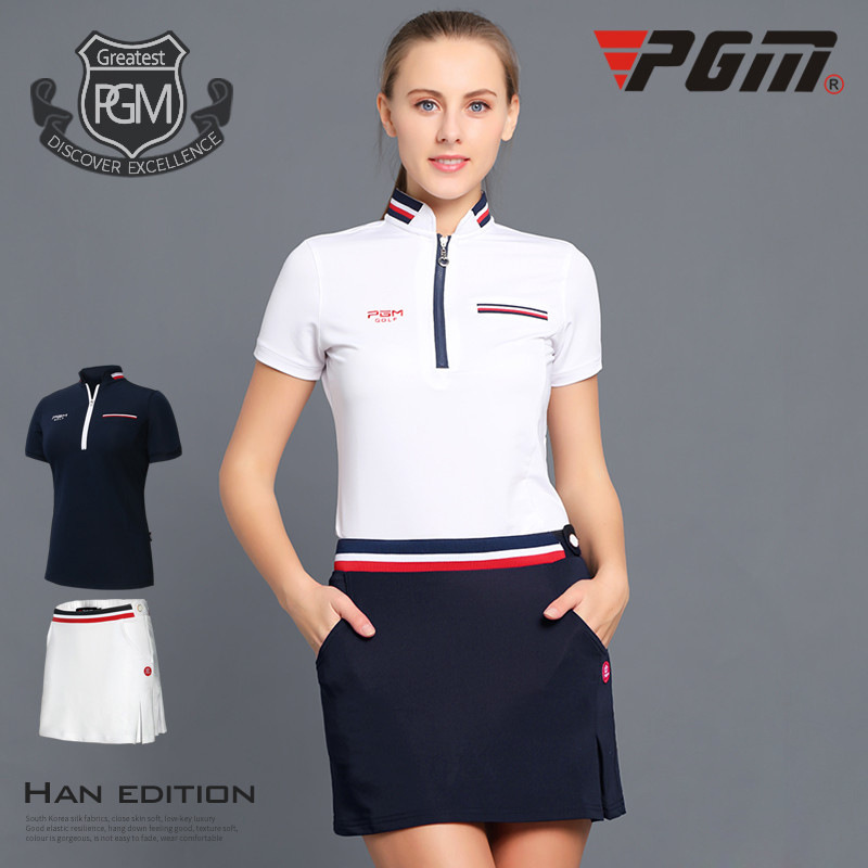 ÁO CỘC TAY GOLF NỮ - PGM - YF079