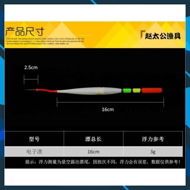Phao Đèn Câu Đêm Cảm Ứng Phát Sáng Khi Gặp Nước
