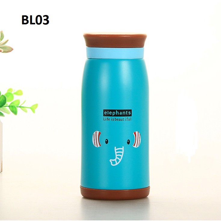 Bình giữ nhiệt cho bé hình động vật 500ml - giữ nhiệt lâu