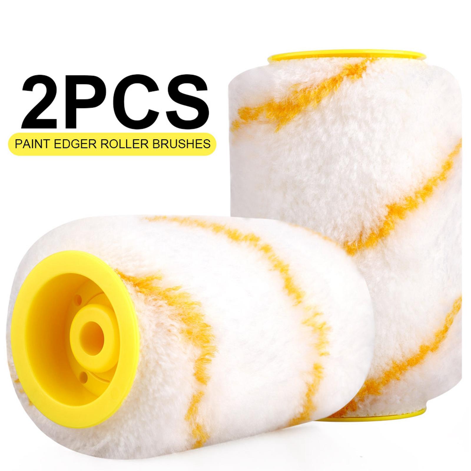 Paint Roller Roller Covers Pack of 2 Cotton Fiber Brush for Paint Rollers for Paint Roller Brush House Painting Supplies