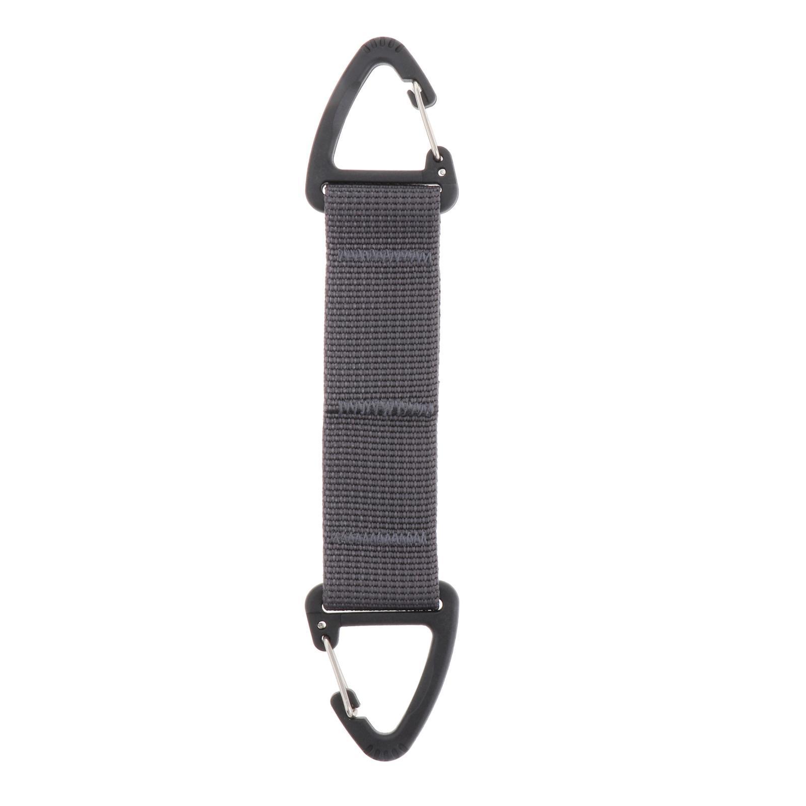Triangle Hanging Buckle Clip Hook Spring Carabiner for Outdoor Climbing Tool