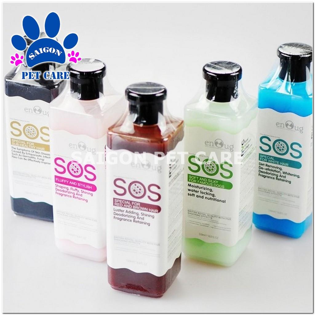 Sữa tắm dưỡng lông SOS cho chó mèo 530ml