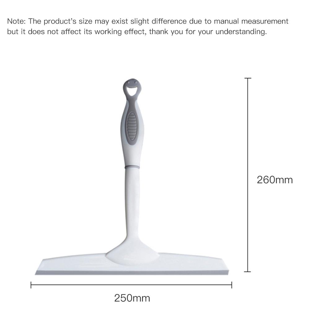 Dụng cụ gạt nước bằng silicon Tay cầm chống trượt để làm sạch cửa sổ / gương / kính