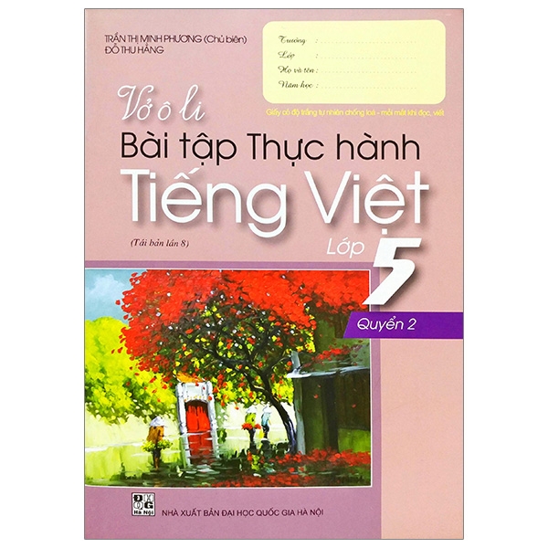 Vở Ô Li Bài Tập Thực Hành Tiếng Việt Lớp 5 - Quyển 2